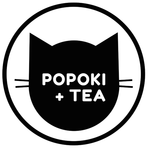 Popoki and Tea Logo